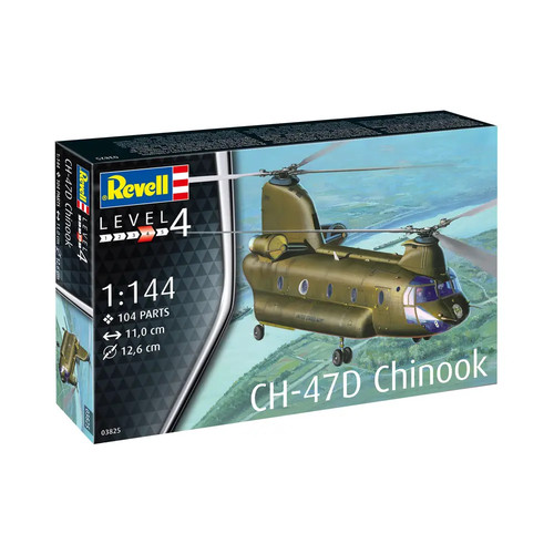 47d chinook revell - ch-47d,