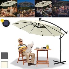 Led sonnenschirm - 3,5m,