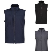 Herren Softshell Weste Bodywarmer Golf- Sportweste Arbeitsweste, wasserabweisend