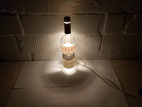 Lillet lampe flaschenlampe - lampe,