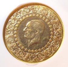Türkei 1972 Gold 100 Kurush