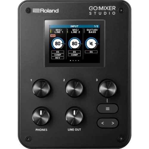 Roland mixer studio mobiler - roland, go:mixer