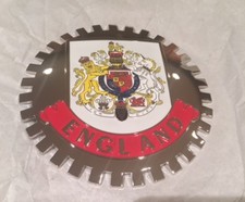 ENGLAND CREST GRILLE BADGE
