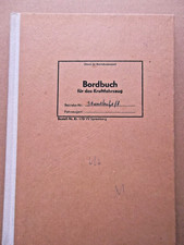 DDR  Bordbuch  -  blanko   LKW