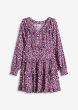 Viskose-Kleid mit mehreren