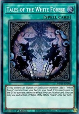 YuGiOh Tales of the White Forest MP25-EN092 Secret Rare Englisch Neu 1st