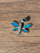 Libellenanhänger 925 Silber Damen Schmuck 