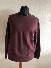 weinrotes dickes Sweatshirt von Lands End in Größe L - Bündchen