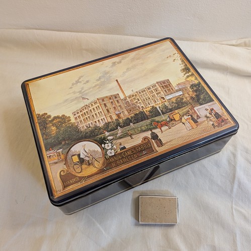 Bahlsen blechdose deckeldose - bahlsen-blechdose,