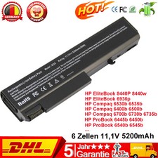 6530b Akku für HP Compaq