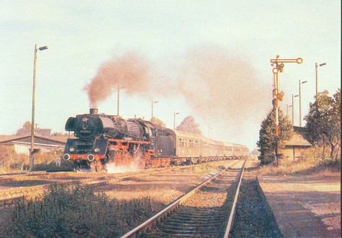 Altes foto dampflokomotive - foto"-,