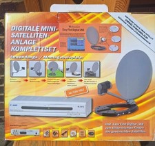 Comag HD Mini-Satellit Digitales Fernsehen Komplett-Set mit Receiver Sat Anlage