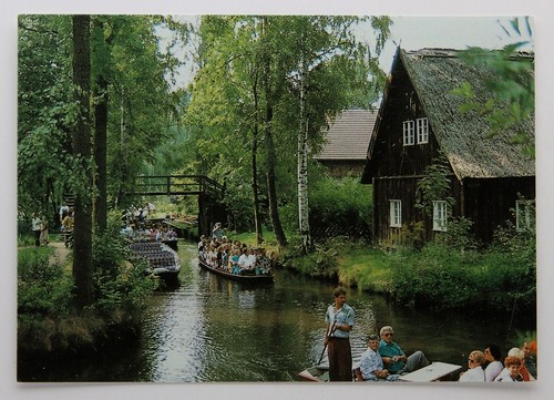 Postkarte spreewald tour - postkarte, spreewald,