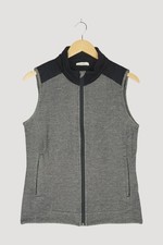 Hess Natur Weste  Schurwolle Gr. 40 Blau Damen