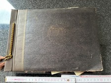 altes Foto Album Zivil mit Fehlstellen,   281025/57