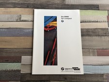 ? BMW 3er Compact Prospekt E36 – Original Verkaufsbroschüre Katalog 1995