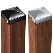 Pfostenkappe 10x Metall