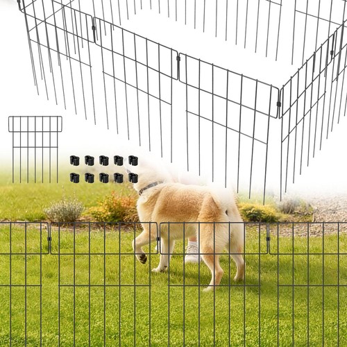 43x33cm gartenzaun metall zaun - 43x33cm,