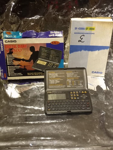 Casio 4600 digital diary - digital,
