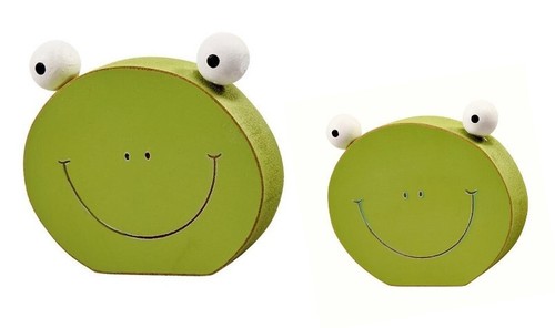 FLORISSIMA*Deko*Holz*Frosch*gr