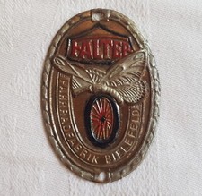 Altes Steuerkopfschild Falter Fahrradfabrik Bielefeld Fahrrad Emblem
