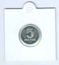 DDR  5 Pfennig  PP  (Wählen Sie zwischen den Jahrgängen: 1982 - 1989)