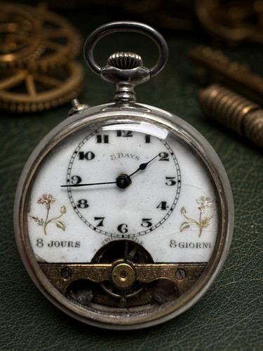 Taschenuhr open face jour - taschenuhr,