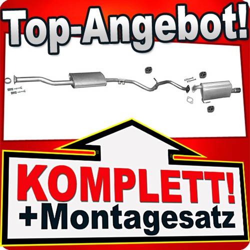 Auspuffanlage für subaru - auspuffanlage,