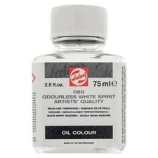 Talens Terpentinersatz Geruchlos 75ml - Ersatz für Terpentin Kunst Ölmalerei
