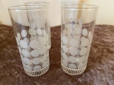 4 x Longdrinkglas mit Punkte
