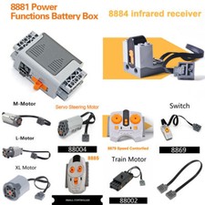 Für Lego Technic Technik Power Functions Motor Empfänger Batterie Kabel Licht