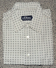 Herren Hemd Langarm Grau