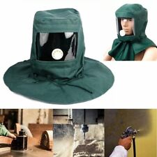 Sandstrahl Sandstrahler Sandstrahlhaube Maske Anti Wind Schutzmaske Helm Schutz