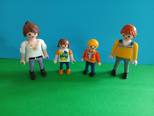 Playmobil puppenhaus familie - -,