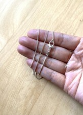 Box Kette Silberkette Venezianerkette Halskette 925 Silber 1,1mm 45cm