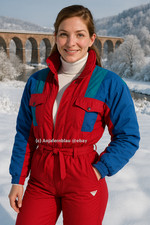 Skianzug Comos 52 Action Sport Snow Suit  Ski Sui  Retro VTG Schneeanzug Vintage