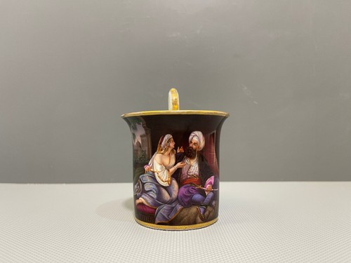Porzellan tasse feine malerei - tasse,