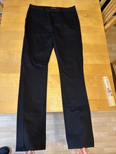 Chino Herren Hose 32/34 Red Bridge Black
