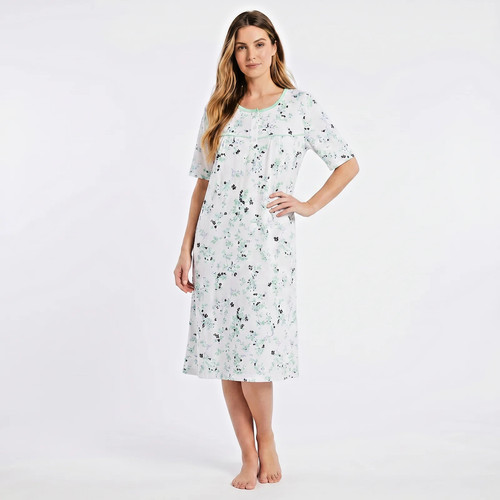Damen nachthemd sleepshirt - ,