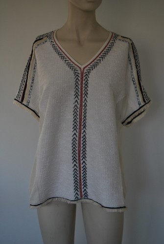 Marc aurel bluse ausschnitt - bluse, v-ausschnitt