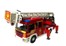 Playmobil-Feuerwehr-Leiterwage