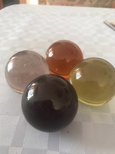 Stück farbige glaskugeln - 4,