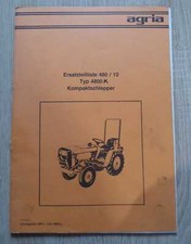 Agria kompaktschlepper 4800 - kompaktschlepper,