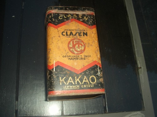 Alte blechdose kaffeedose - alte,