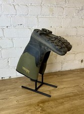 HANDMADE IN UK 1 PAAR SCHMIEDEEISEN WELLY GUMMISTIEFELSTÄNDER STÄNDER