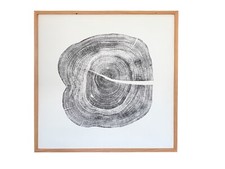 Wandkunst, Baumdruck, Poster, handgefertigt, Unikat, Fineart Print, 1x1m 