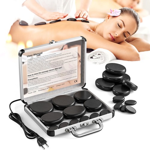 Neu 12x hot stone - stone, set