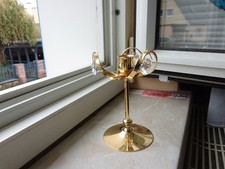 Kerzenhalter Metall goldfarben  Kerzenständer