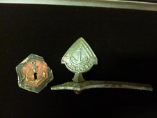 Vintage Schutzblechfigur Anker Für Mofa / Fahrrad ca. 1950