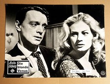 ANITA EKBERG * BLONDE VENUS - XL-AUSHANGFOTO #18 - 40x29cm German L C ´60 